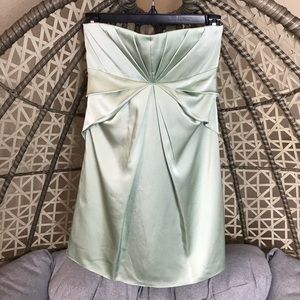 🔥BCBGMaxazria Woven Strapless Dress - Mint